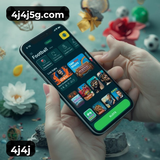 Aplicativo móvel 4j4j para iOS e Android